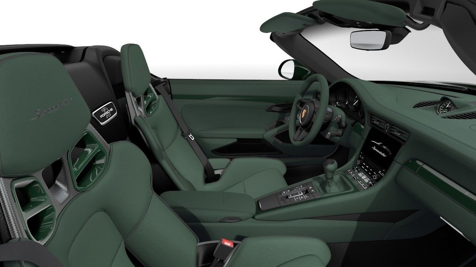 PORSCHE 911 SPEEDSTER BREWSTER GREEN, foto 12