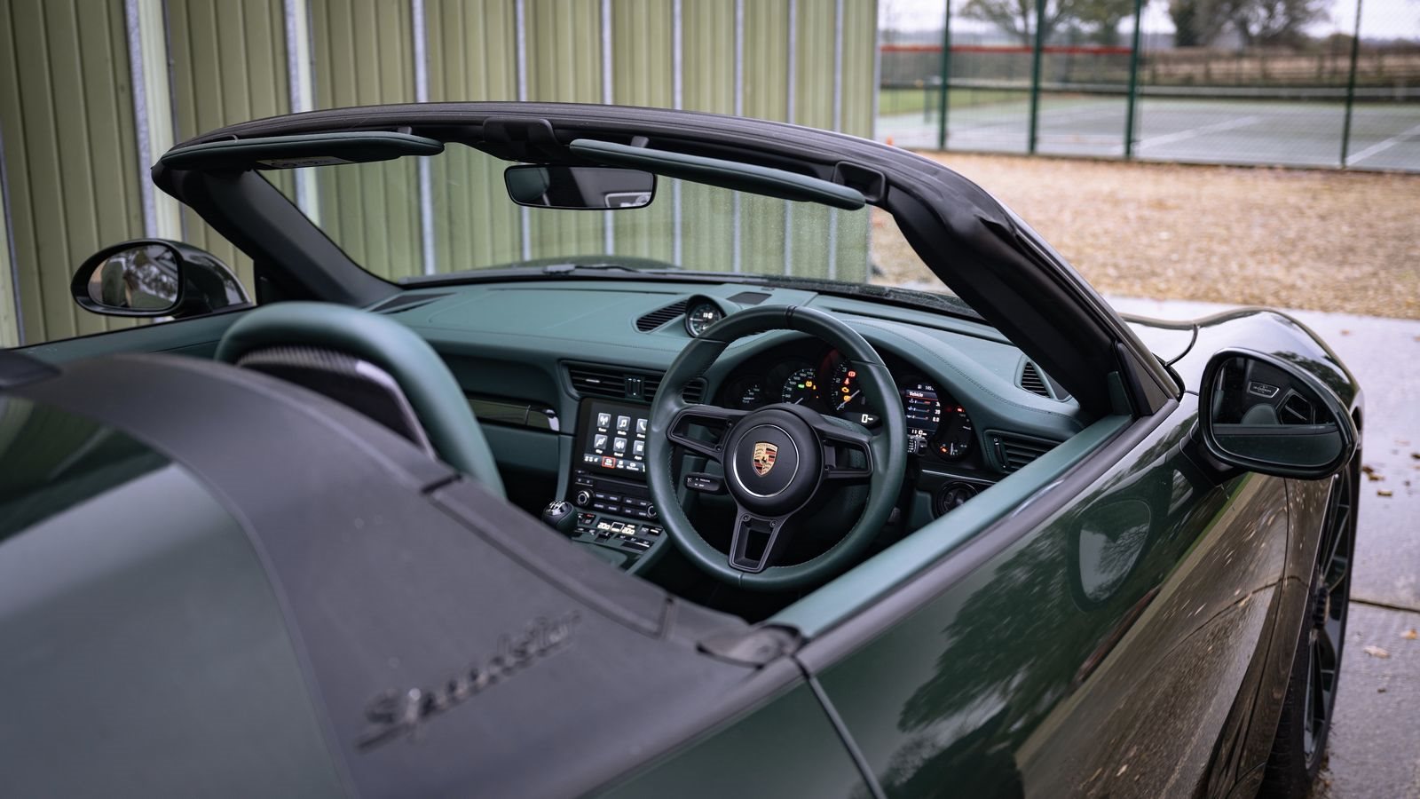 PORSCHE 911 SPEEDSTER BREWSTER GREEN, foto 13