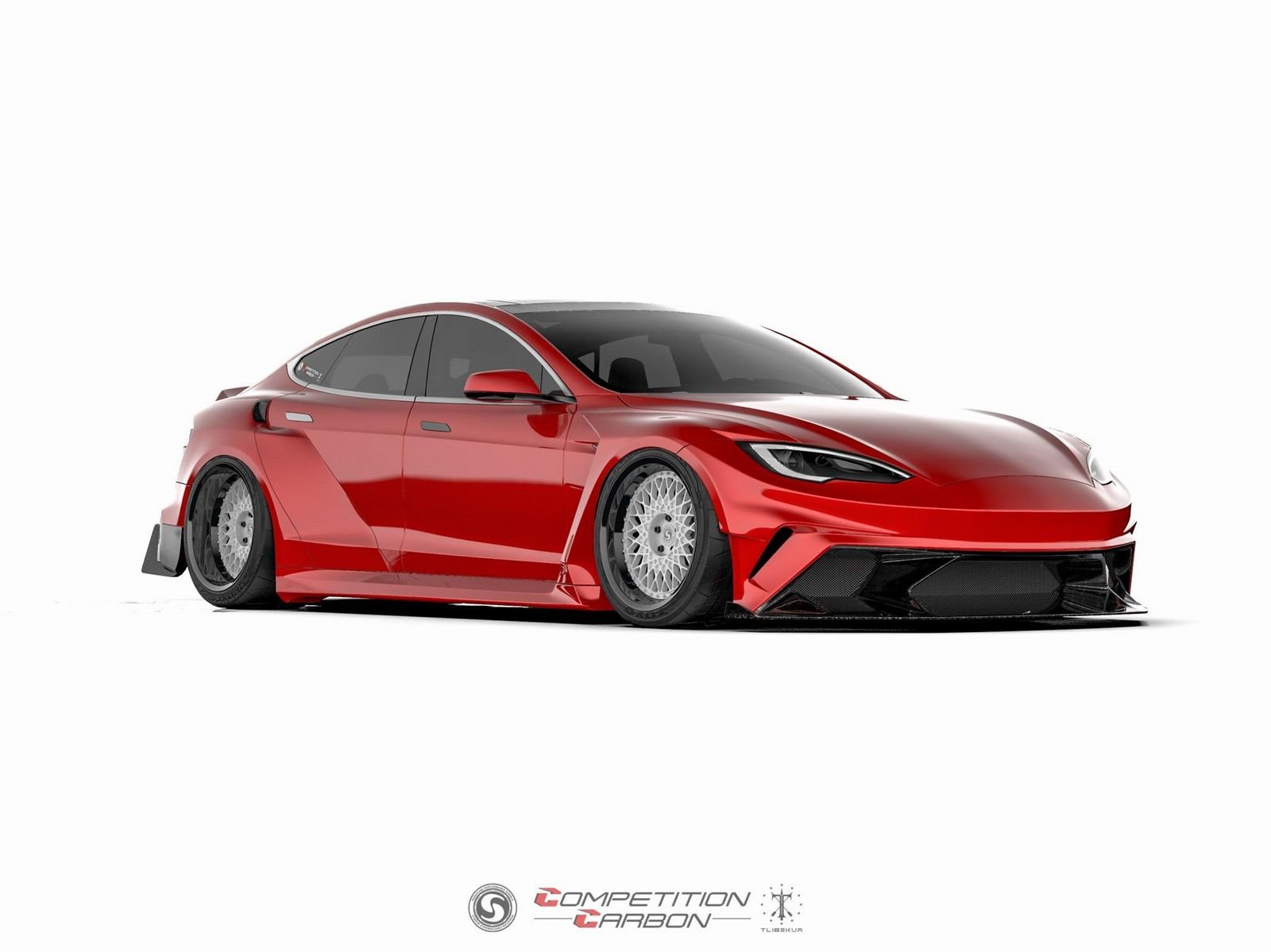 2022 - TESLA MODEL S BY COMPETITION CARBON, foto 1