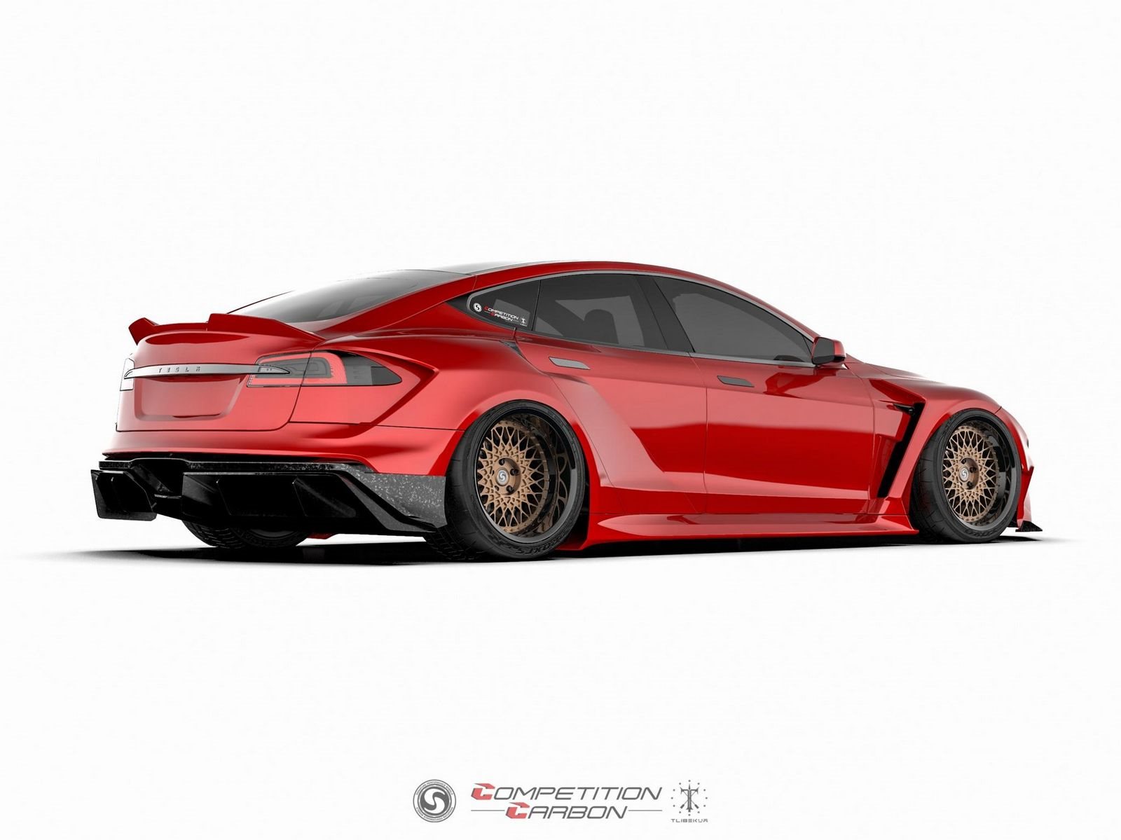 2022 - TESLA MODEL S BY COMPETITION CARBON, foto 2