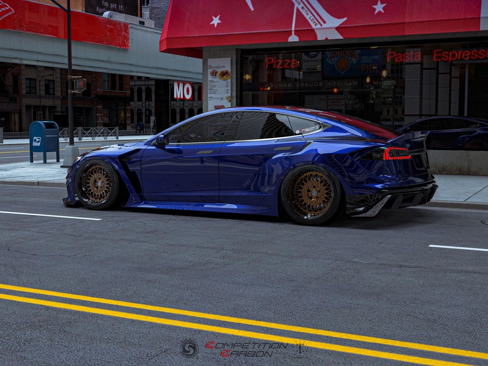 2022 - TESLA MODEL S BY COMPETITION CARBON, foto 5
