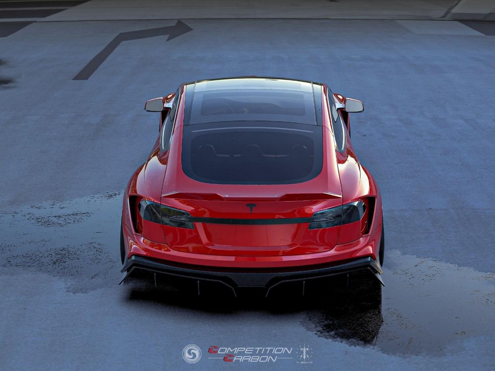 2022 - TESLA MODEL S BY COMPETITION CARBON, foto 6
