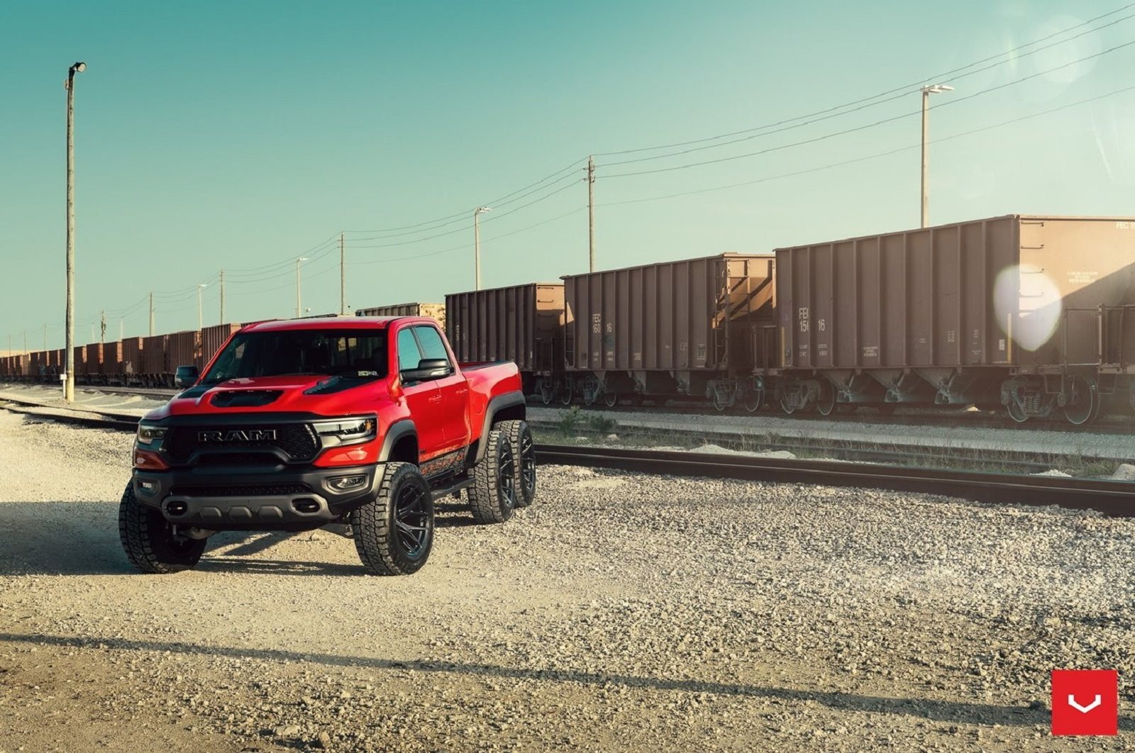 RAM 1500 TRX MAMMOTH 1000 6X6 BY HENNESSEY & VOSSEN WHEELS, foto 2