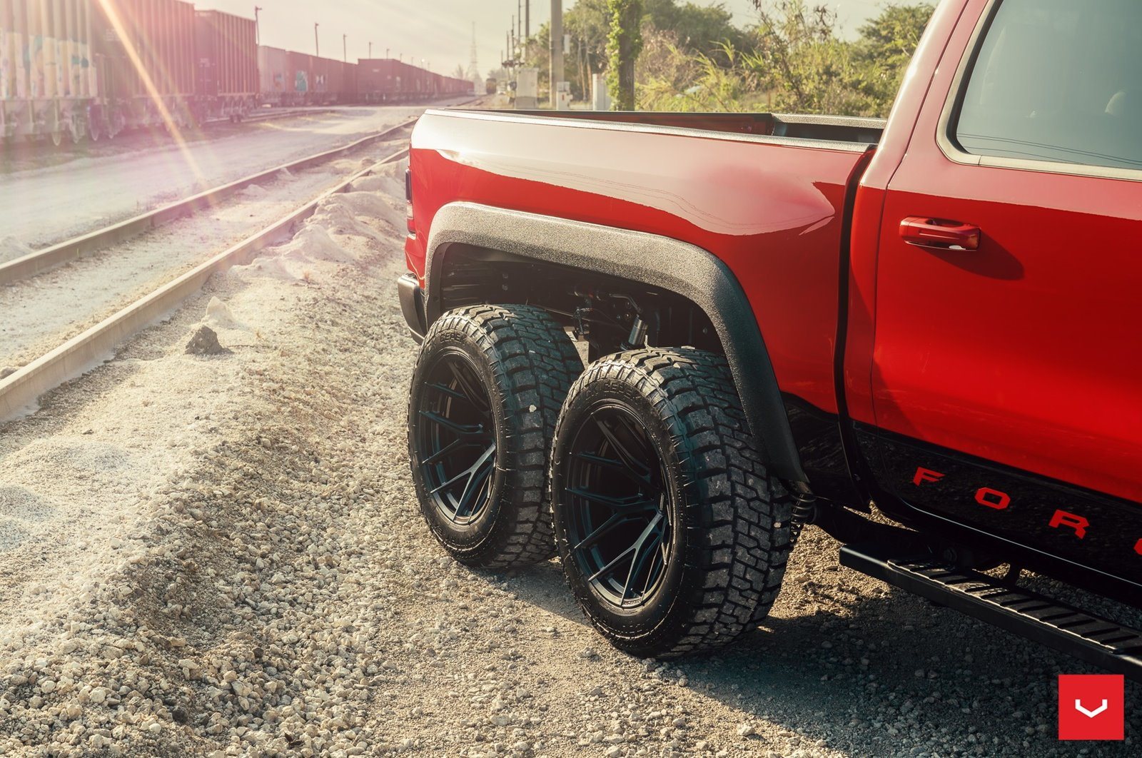 RAM 1500 TRX MAMMOTH 1000 6X6 BY HENNESSEY & VOSSEN WHEELS, foto 8