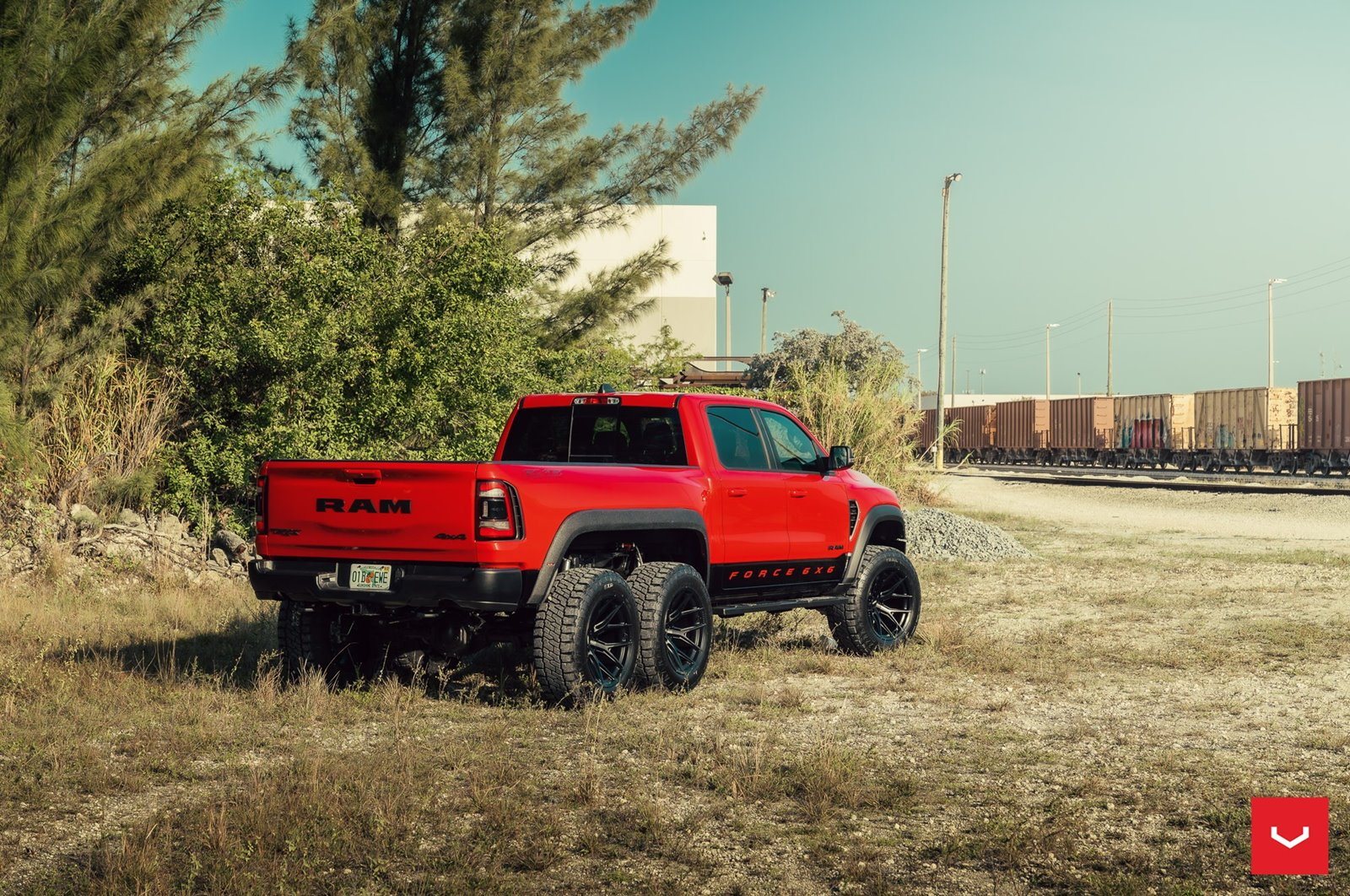 RAM 1500 TRX MAMMOTH 1000 6X6 BY HENNESSEY & VOSSEN WHEELS, foto 9
