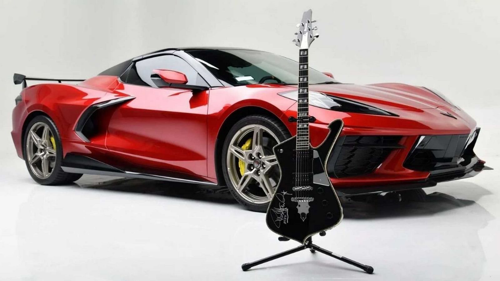 CHEVROLET CORVETTE CONVERTIBLE PAUL STANLEY, foto 1