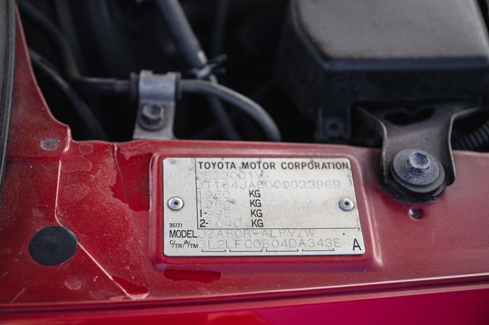 1996 - TOYOTA SUPRA UK VERSION, foto 26