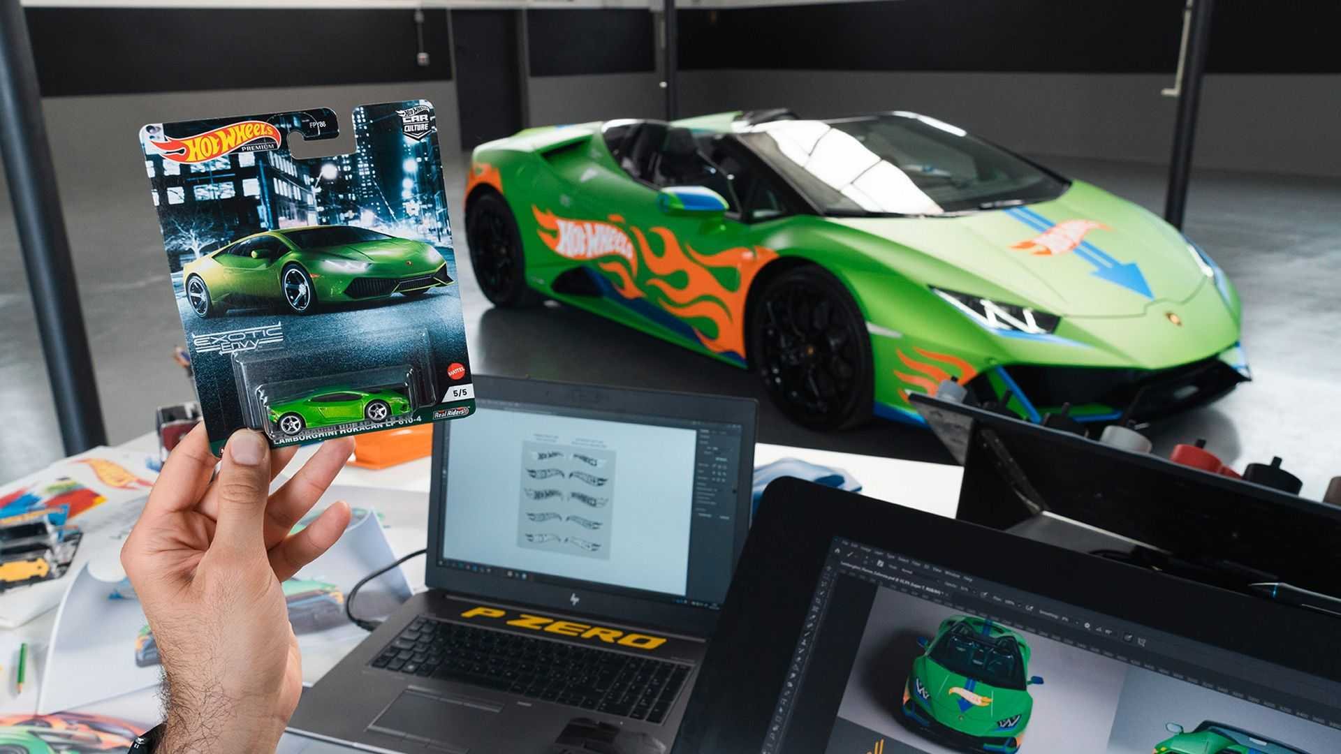 2022 - LAMBORGHINI HURACÁN SUPERTOYS BY HOT WHEELS, foto 8