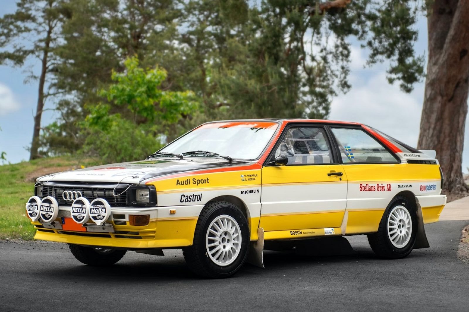 AUDI UR-QUATTRO RALLY CAR, foto 1