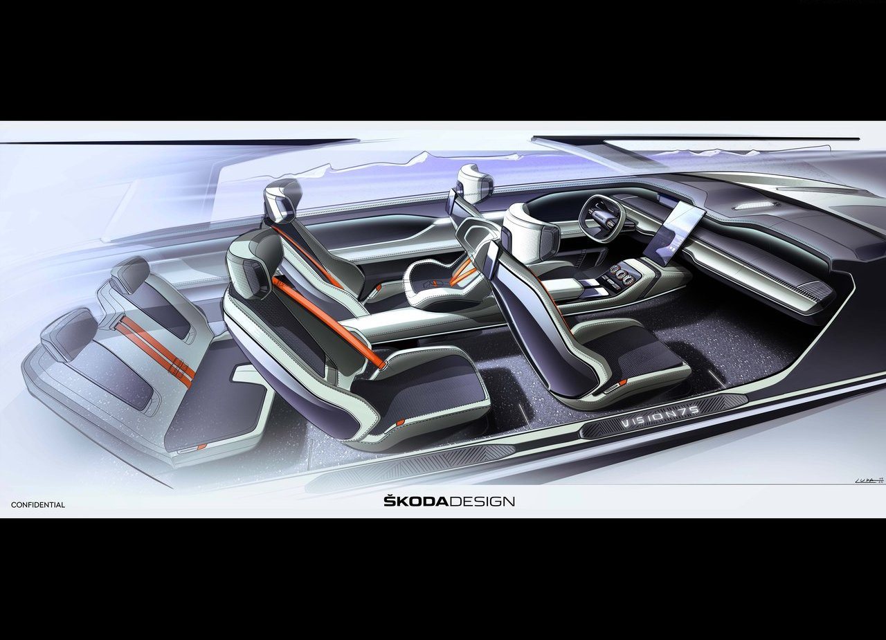 SKODA VISION 7S CONCEPT, foto 45