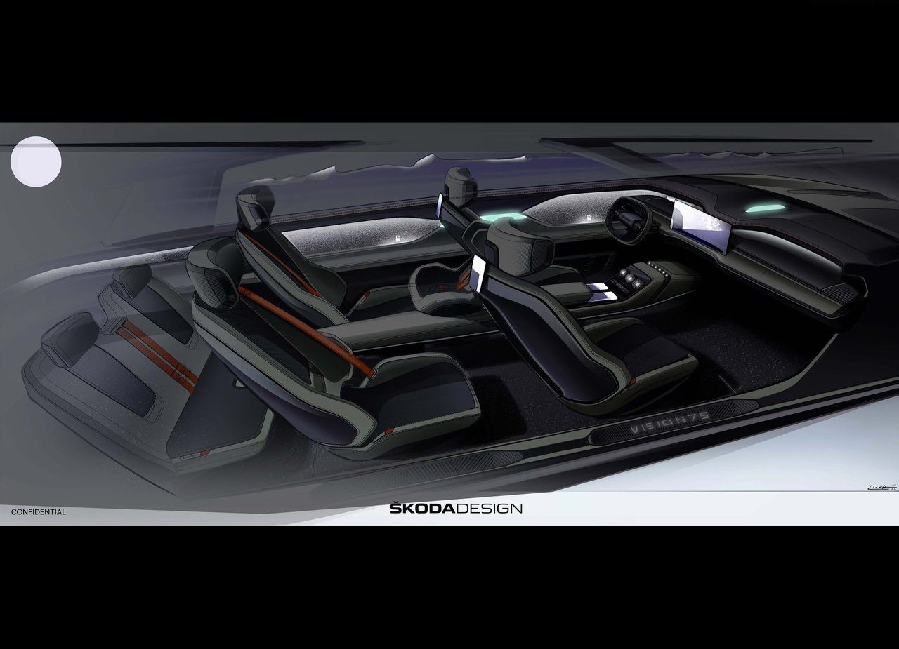 SKODA VISION 7S CONCEPT, foto 48