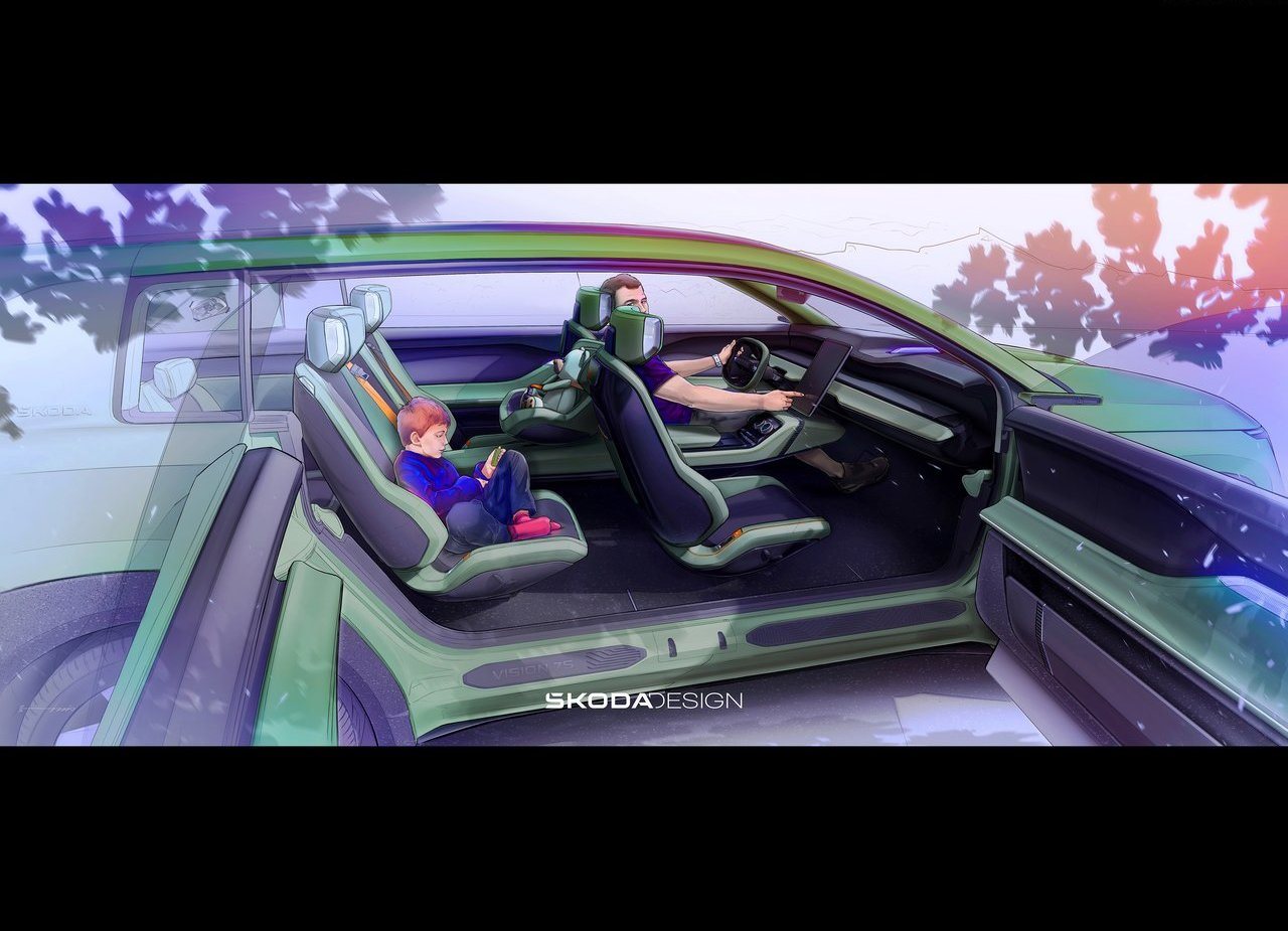 SKODA VISION 7S CONCEPT, foto 53
