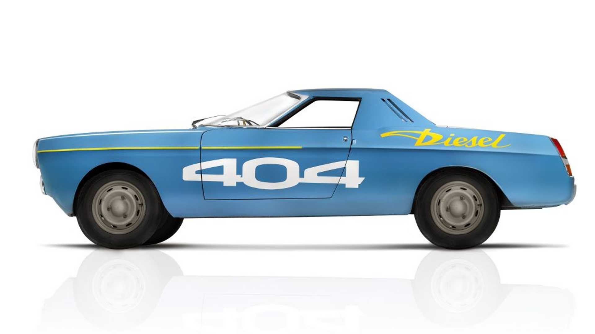 1965 - PEUGEOT 404 DIESEL RECORD, foto 2
