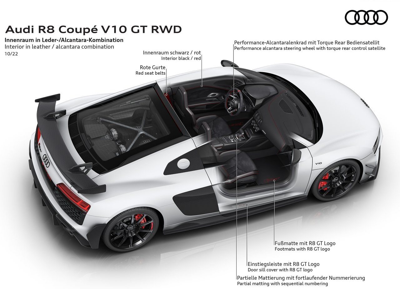 AUDI R8 COUPE V10 GT RWD, foto 140