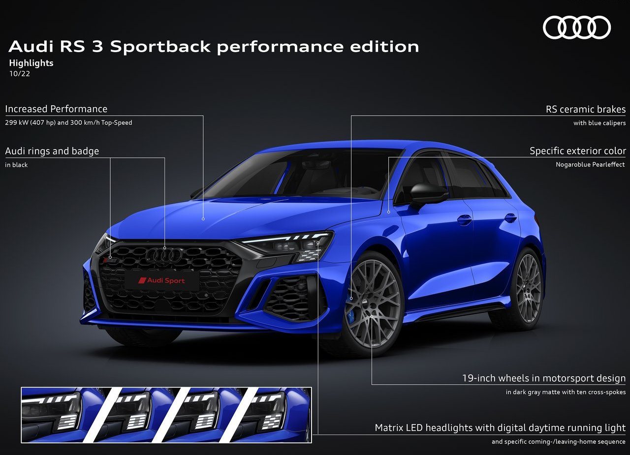 2023 - AUDI RS 3 SPORTBACK PERFORMANCE, foto 91