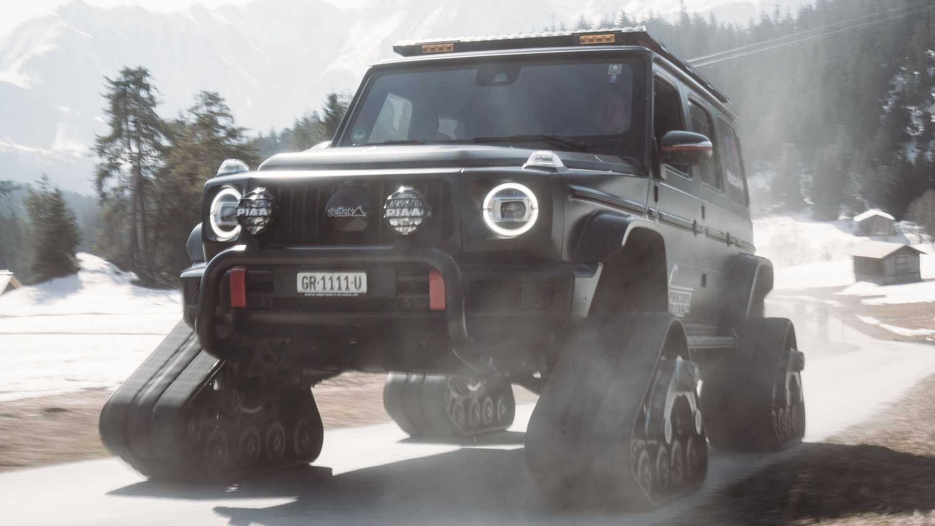 2022 - MERCEDES-BENZ G 500 CATERPILLAR BY DELTA 4X4, foto 6