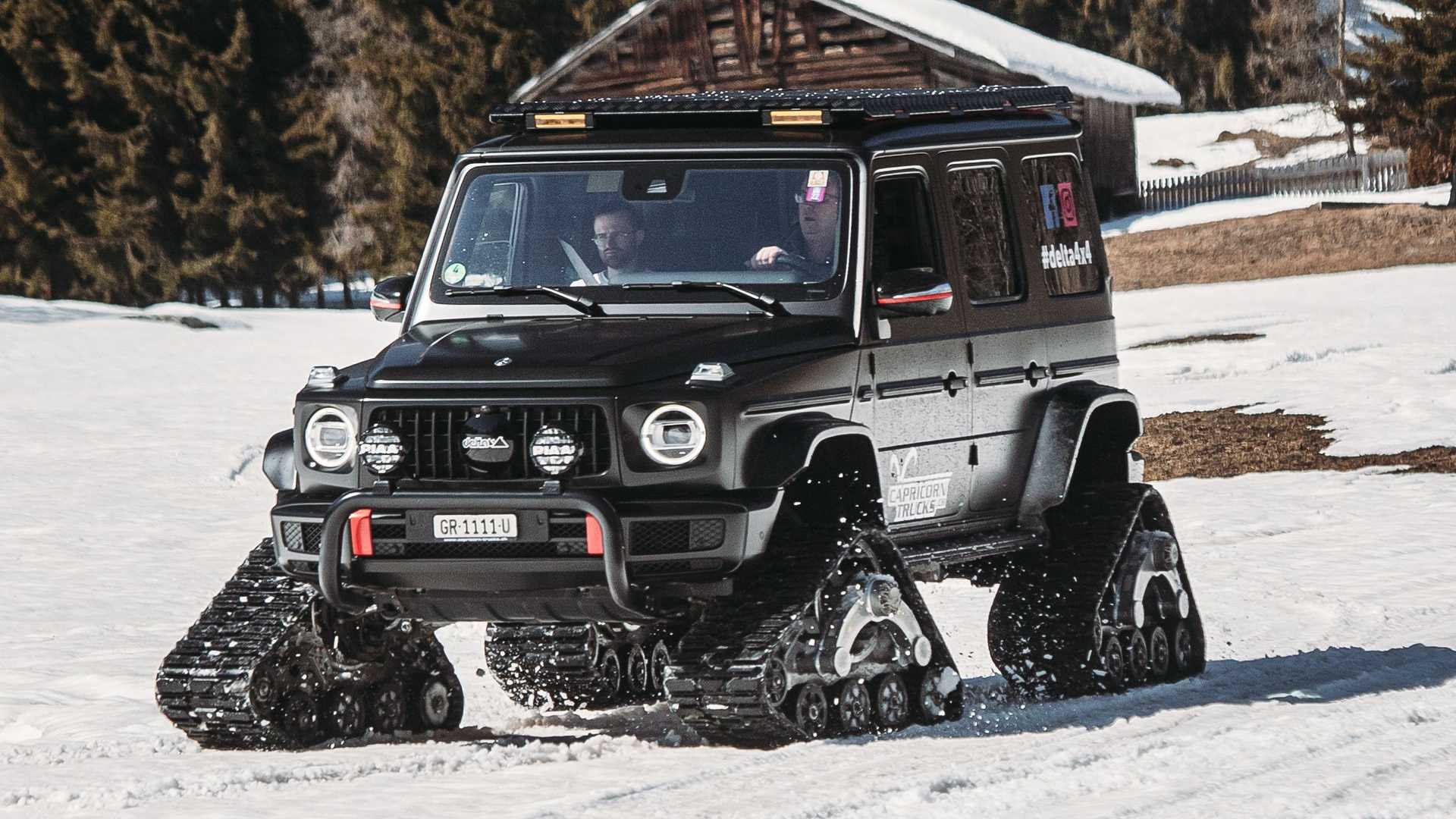 2022 - MERCEDES-BENZ G 500 CATERPILLAR BY DELTA 4X4, foto 9