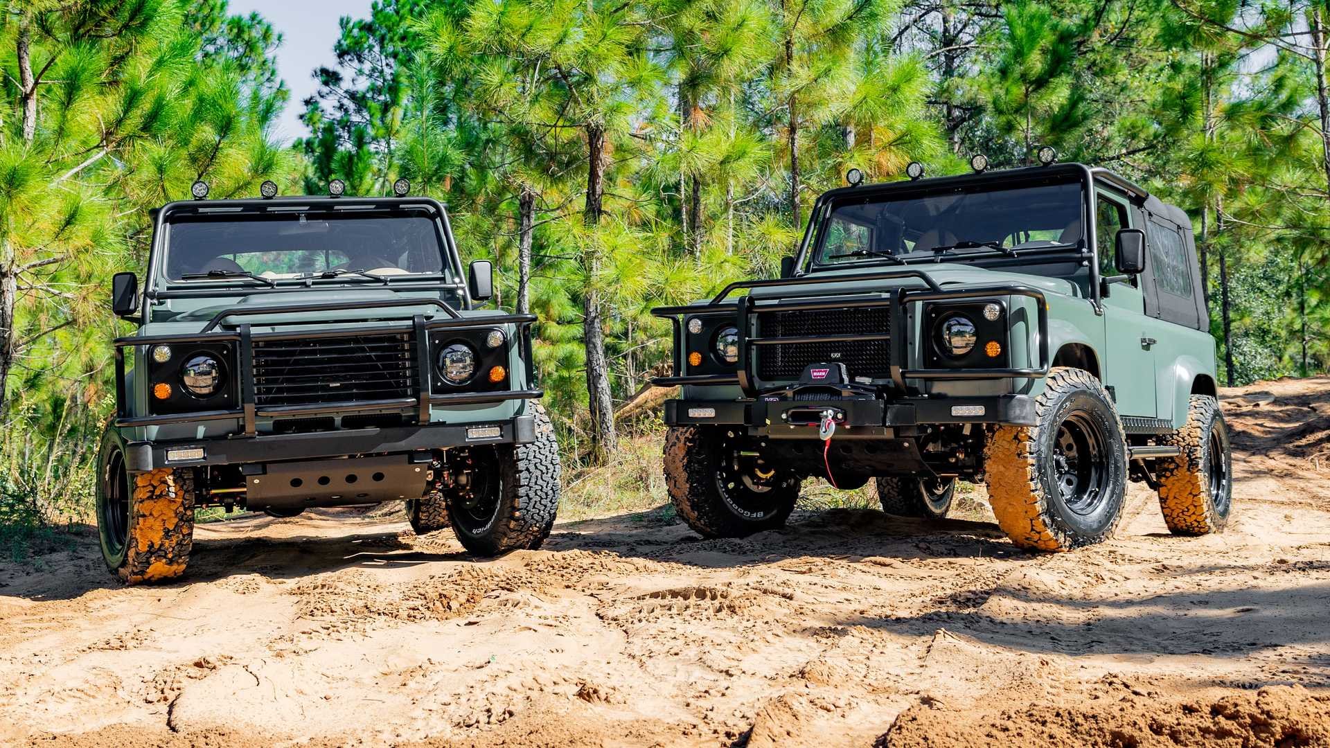 LAND ROVER DEFENDER 90 RESTOMOD TWINS BY ECD, foto 1