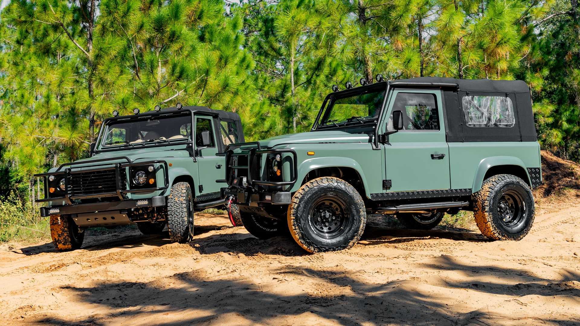 LAND ROVER DEFENDER 90 RESTOMOD TWINS BY ECD, foto 2