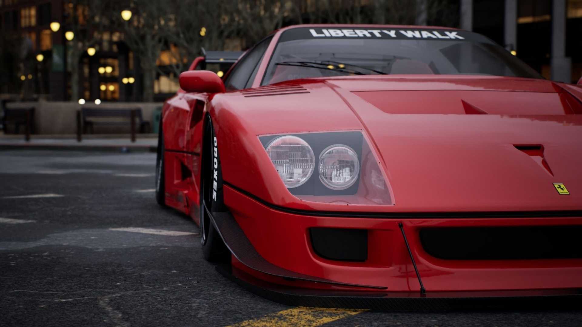 FERRARI F40 BY LIBERTY WALK, foto 3