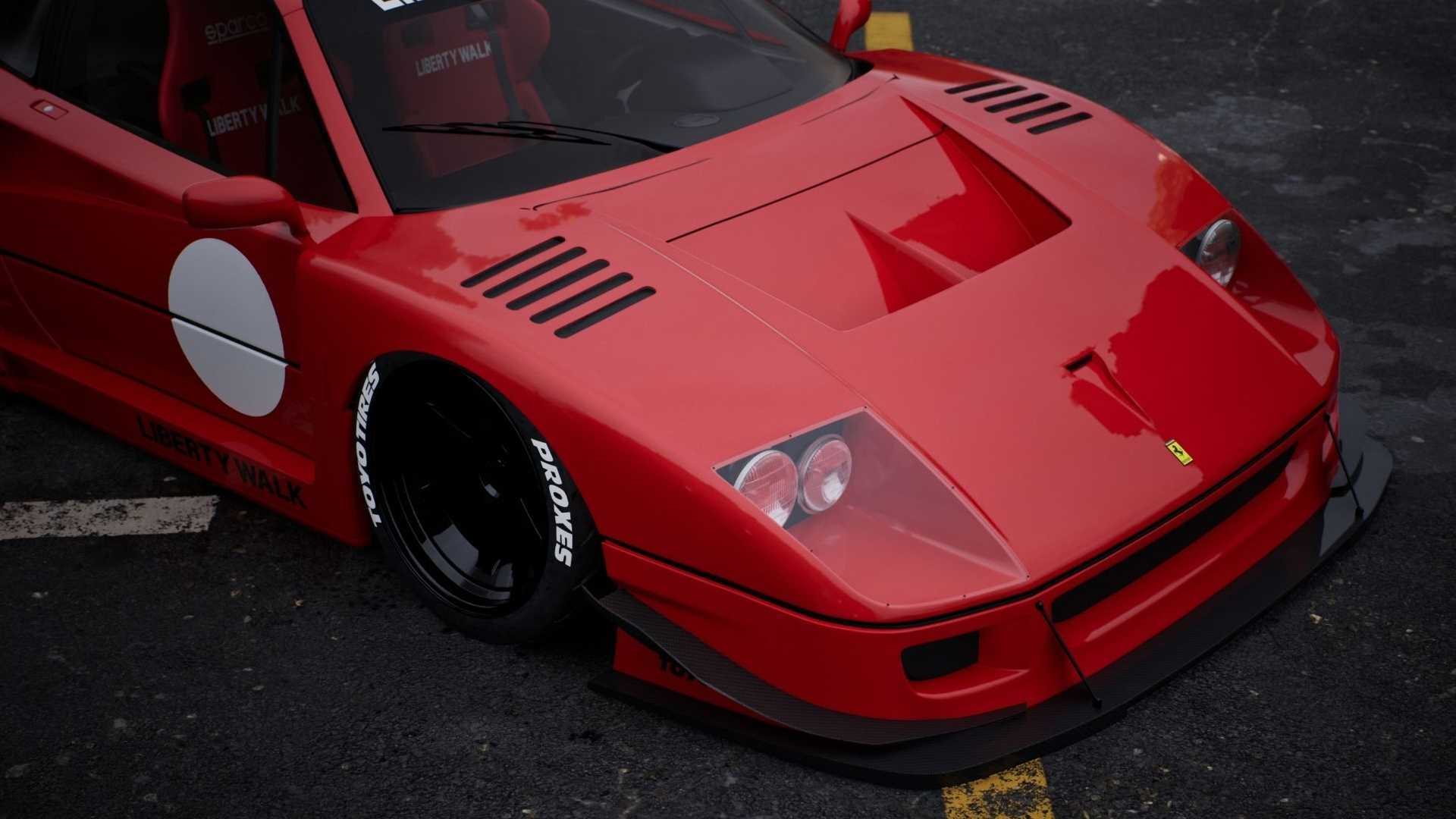 FERRARI F40 BY LIBERTY WALK, foto 4