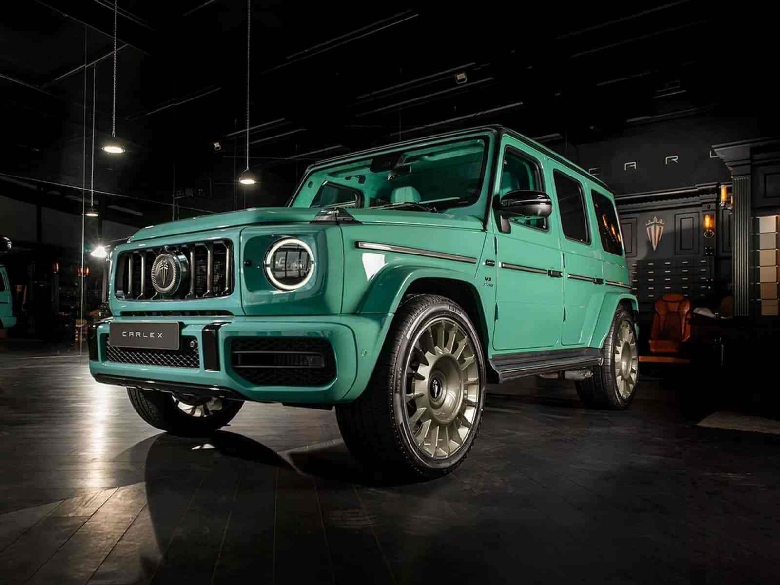 2023 - MERCEDES-AMG G 63 MINT & GOLD EDITION BY CARLEX DESIGN, foto 1