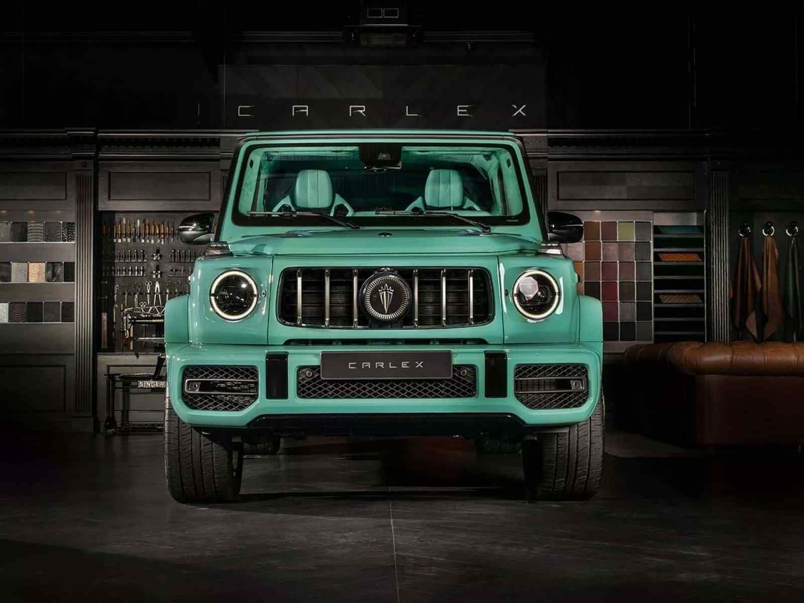 2023 - MERCEDES-AMG G 63 MINT & GOLD EDITION BY CARLEX DESIGN, foto 2