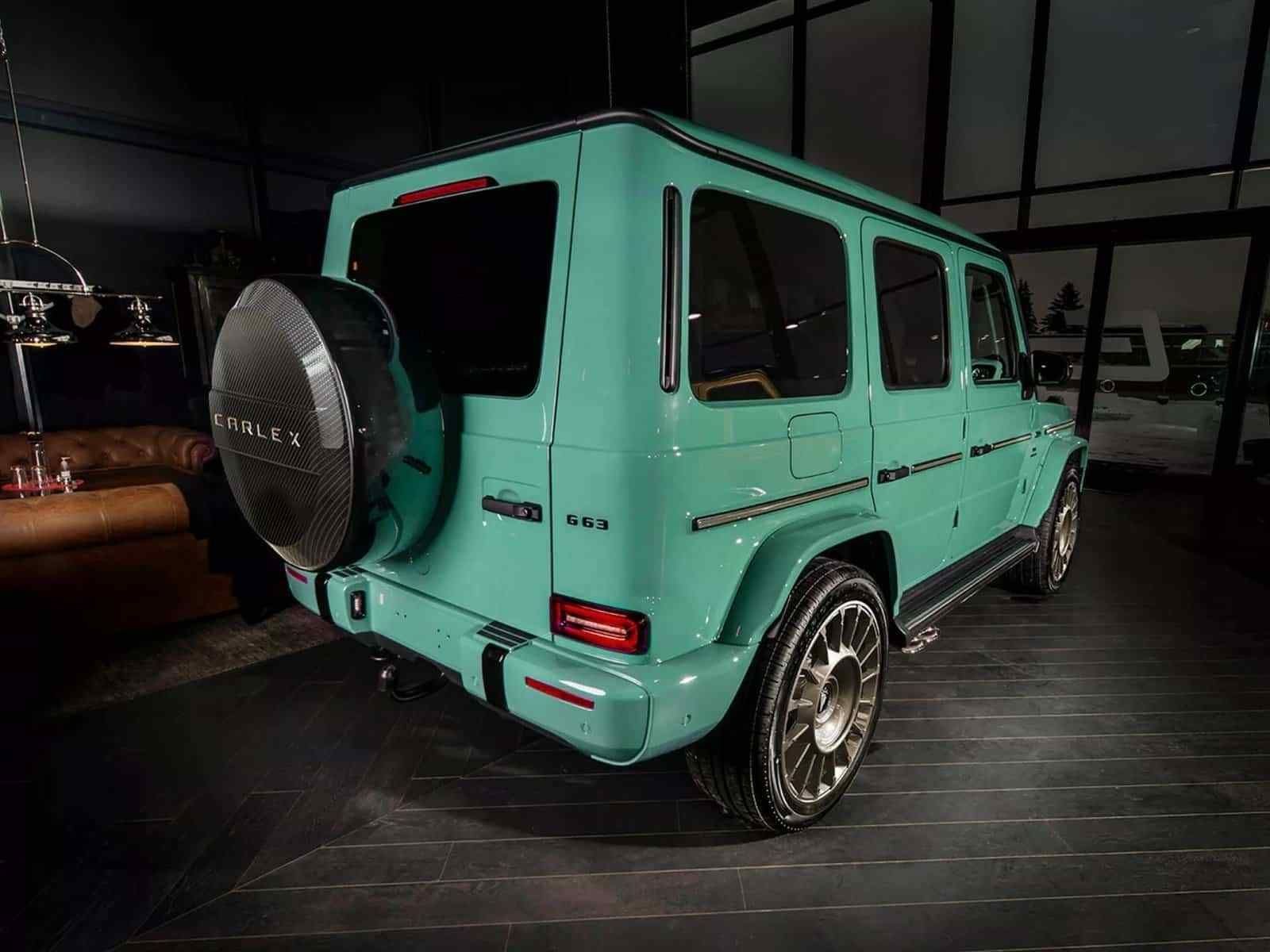 2023 - MERCEDES-AMG G 63 MINT & GOLD EDITION BY CARLEX DESIGN, foto 3