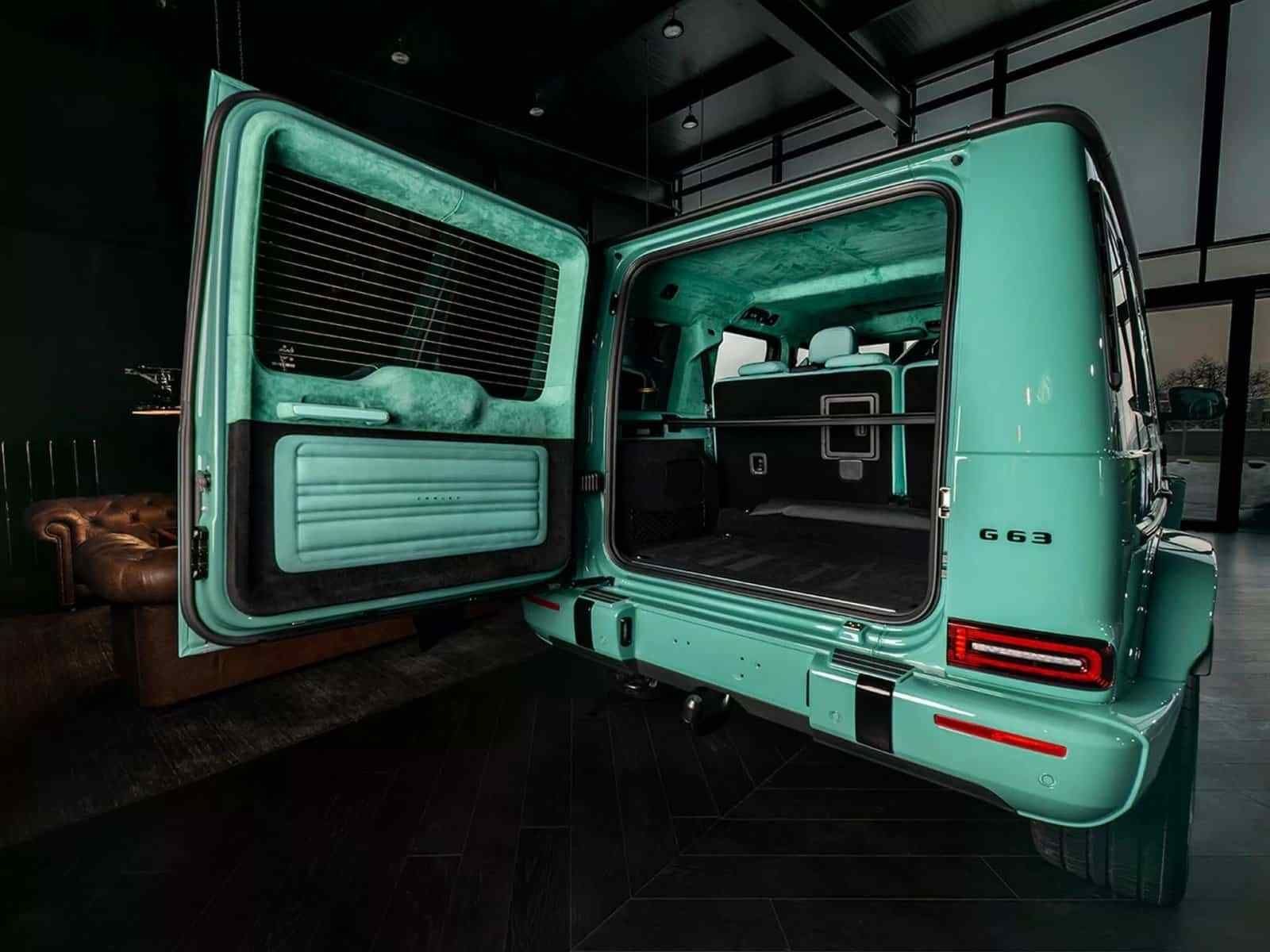 2023 - MERCEDES-AMG G 63 MINT & GOLD EDITION BY CARLEX DESIGN, foto 4