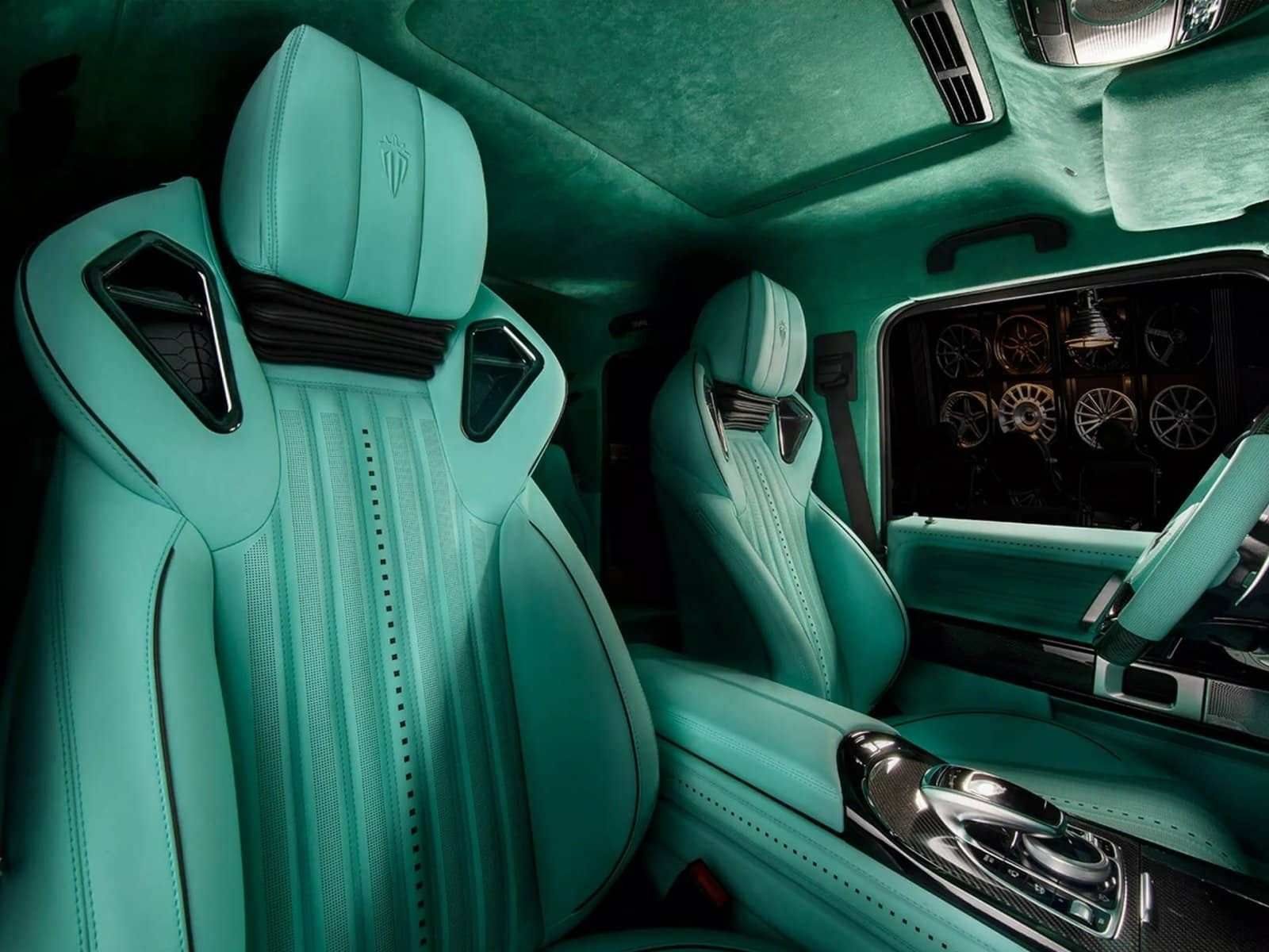 2023 - MERCEDES-AMG G 63 MINT & GOLD EDITION BY CARLEX DESIGN, foto 6