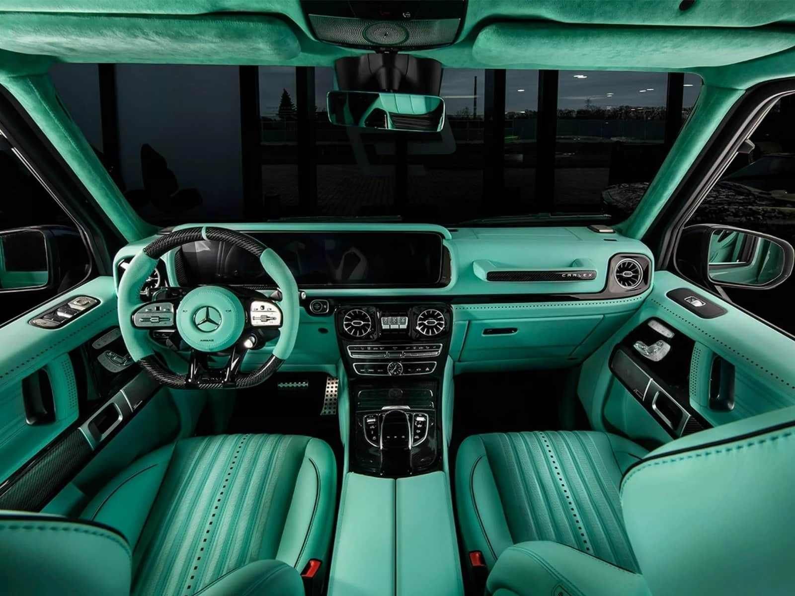 2023 - MERCEDES-AMG G 63 MINT & GOLD EDITION BY CARLEX DESIGN, foto 8