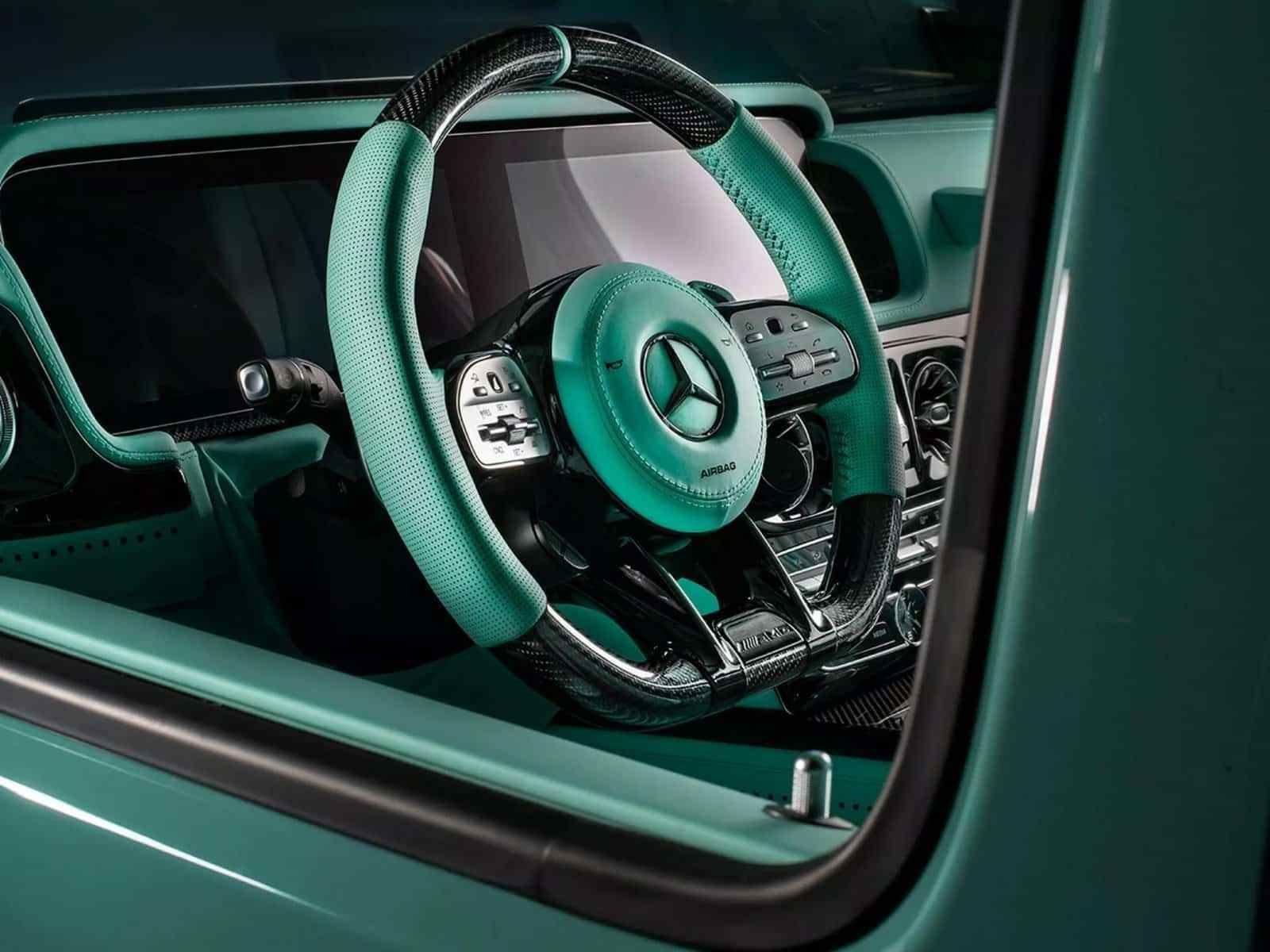 2023 - MERCEDES-AMG G 63 MINT & GOLD EDITION BY CARLEX DESIGN, foto 9