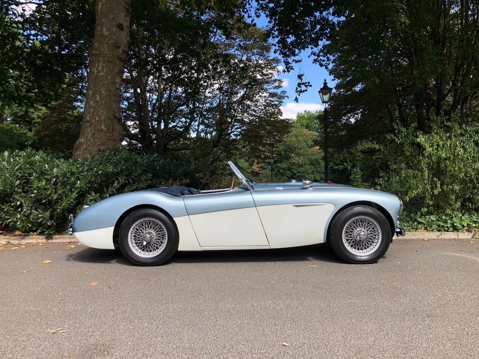 1955 - AUSTIN-HEALEY 100/4 BN1 BLUE, foto 4