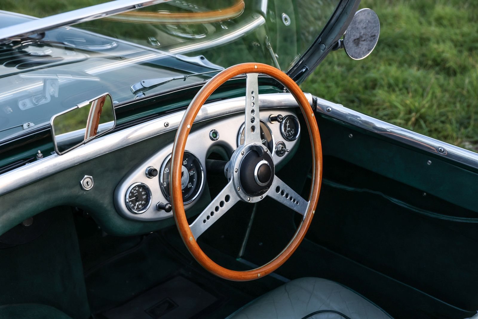 1956 - AUSTIN-HEALEY 100/4 BRITISH RACING GREEN, foto 9