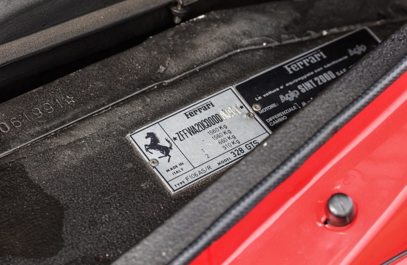 1986 - FERRARI F328 GTS UK VERSION, foto 17