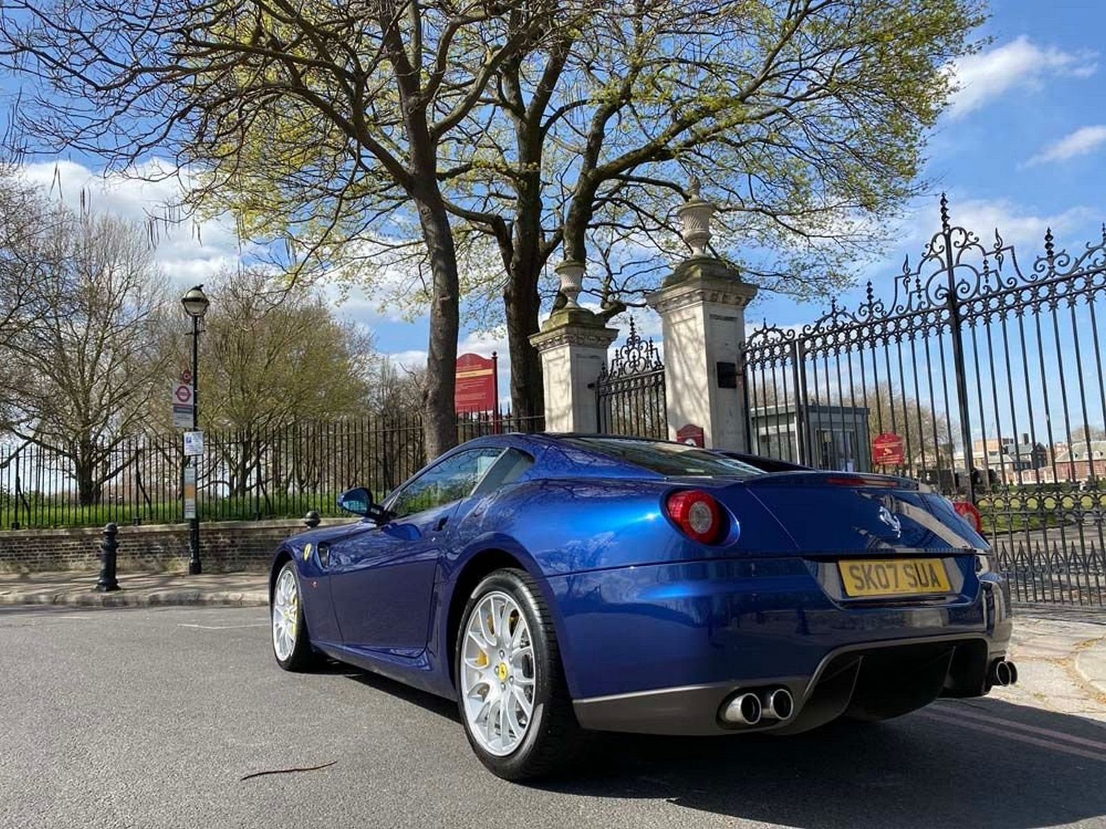 2007 - FERRARI F599 GTB FIORANO BLU MIRABEAU UK VERSION, foto 8