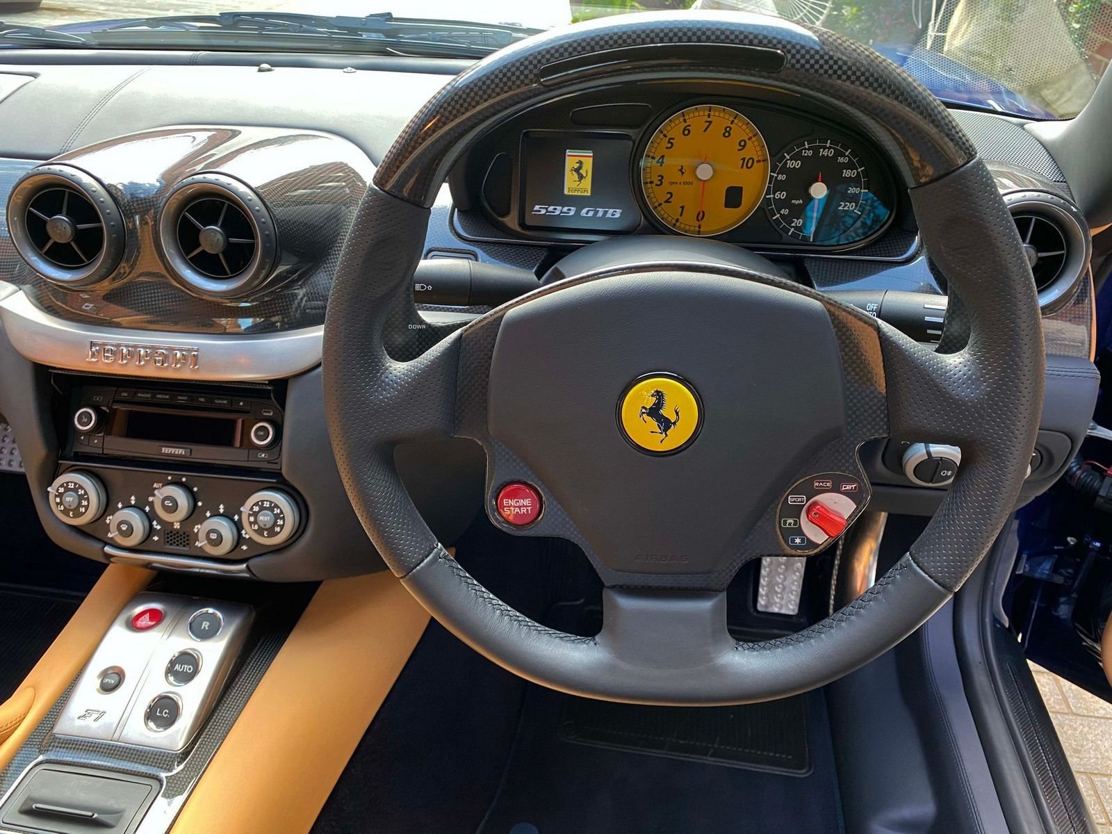 2007 - FERRARI F599 GTB FIORANO BLU MIRABEAU UK VERSION, foto 34