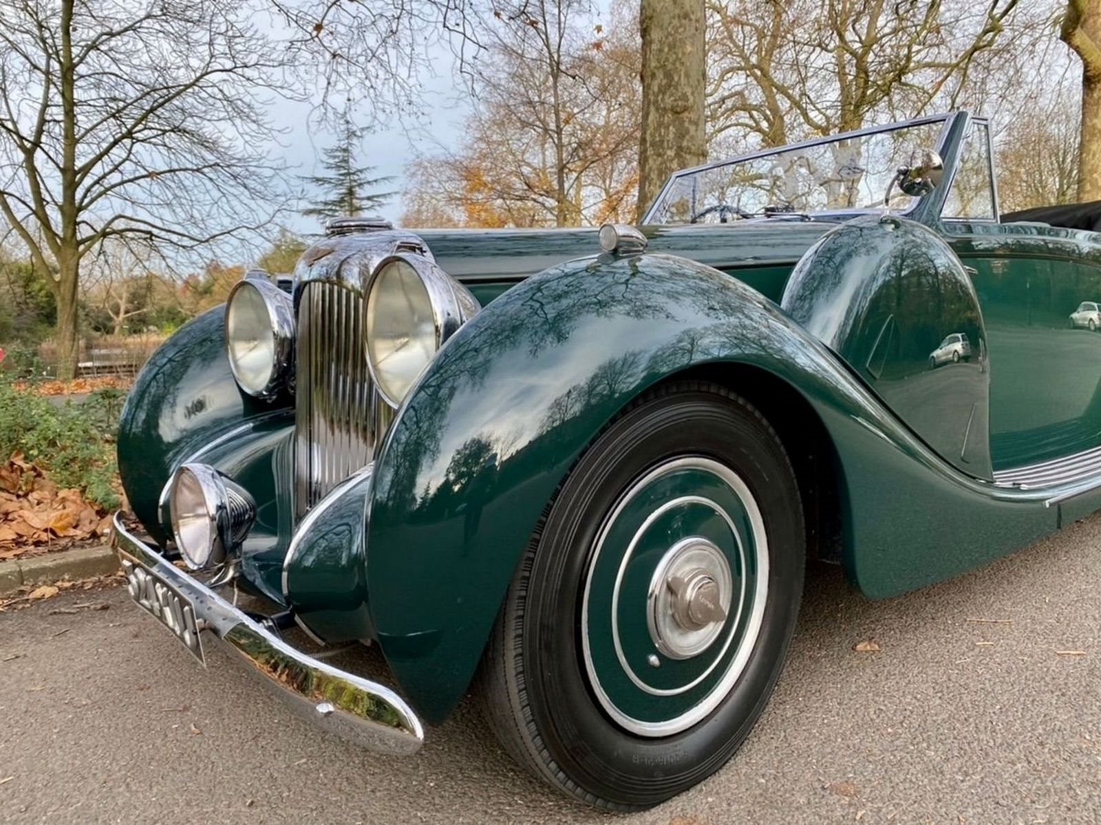 1939 - LAGONDA V12 DROPHEAD COUPE GREEN, foto 25