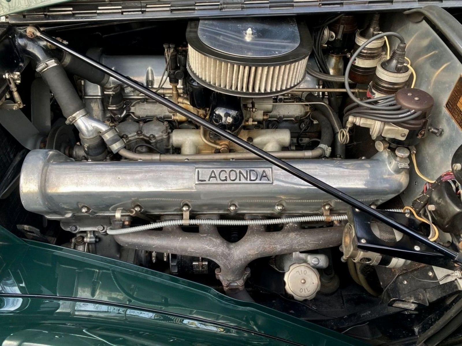 1939 - LAGONDA V12 DROPHEAD COUPE GREEN, foto 32