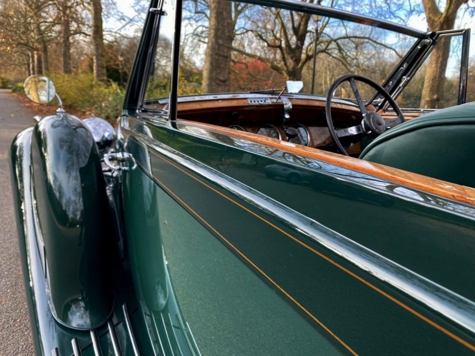 1939 - LAGONDA V12 DROPHEAD COUPE GREEN, foto 39
