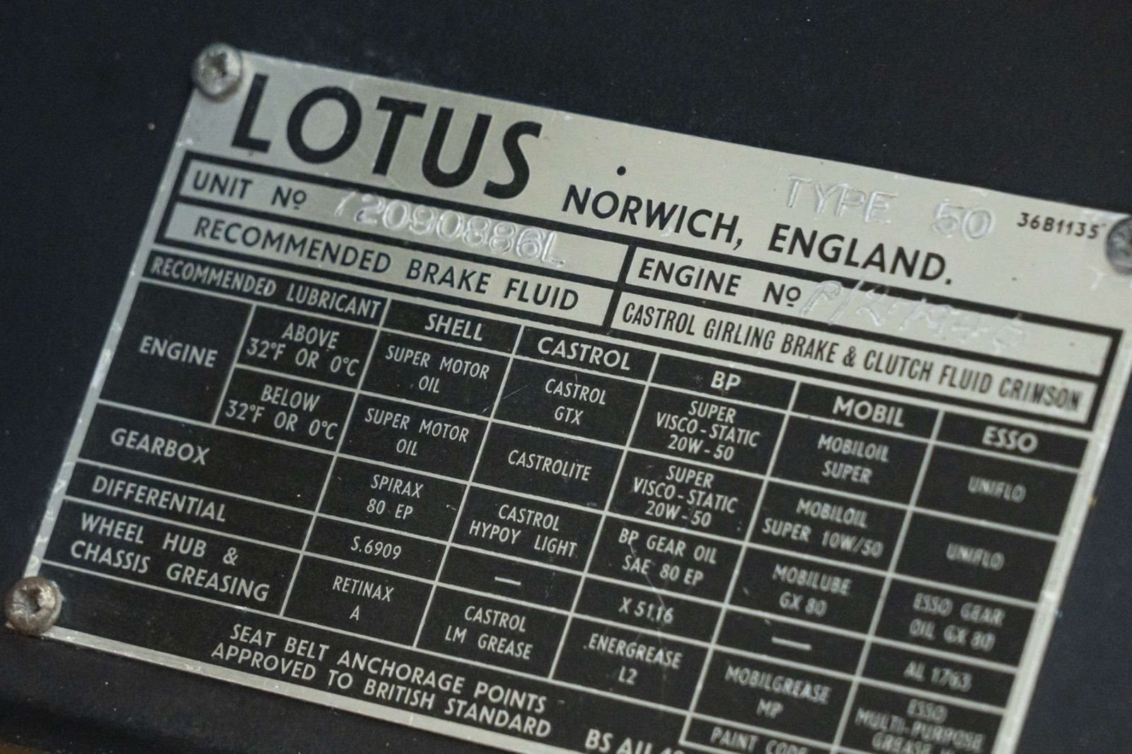1972 - LOTUS ELAN EX COLIN CHAPMAN, foto 33