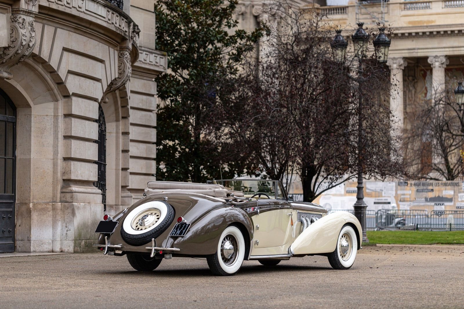 1938 - DELAGE D8 VANVOOREN CABRIOLET, foto 3