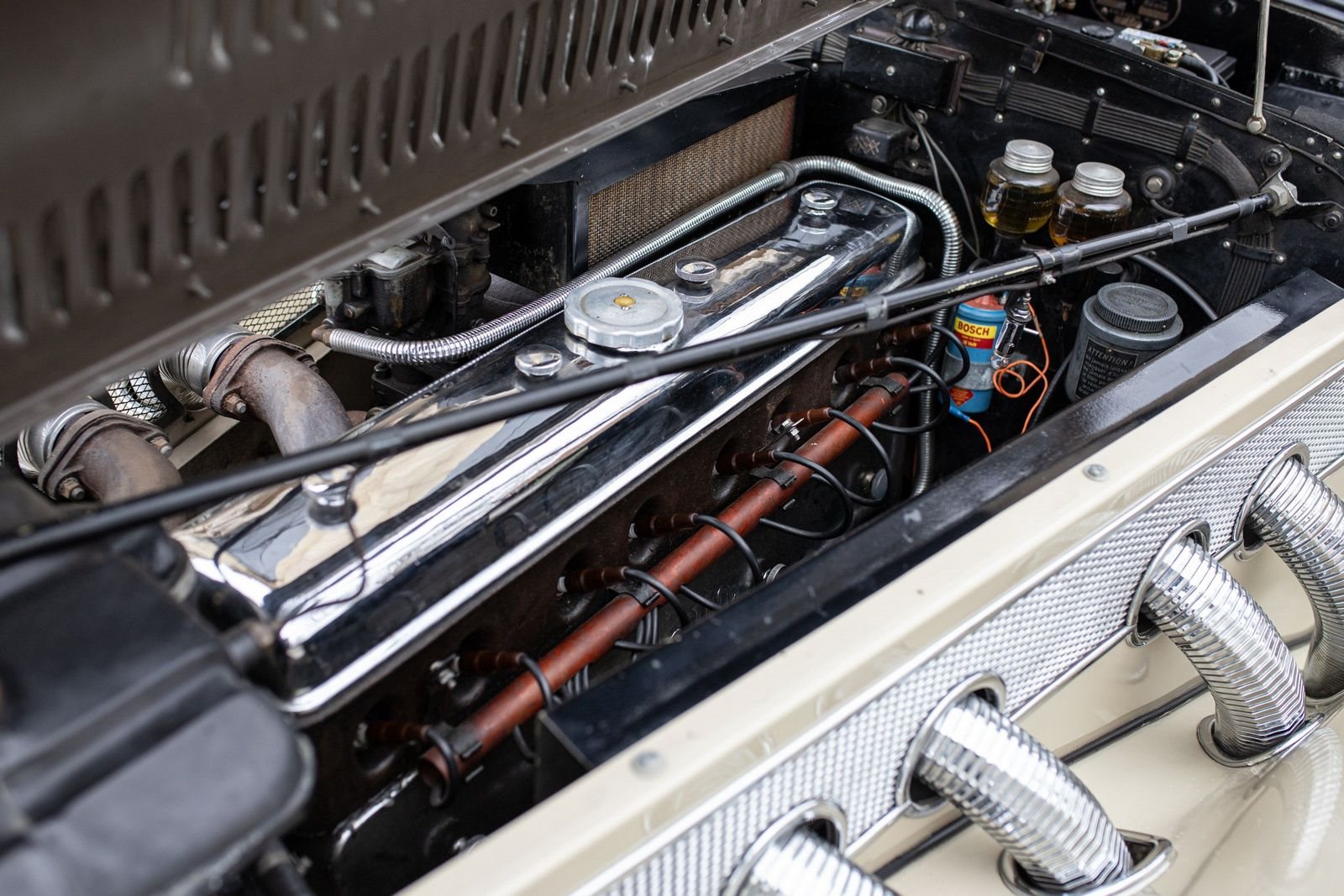 1938 - DELAGE D8 VANVOOREN CABRIOLET, foto 29