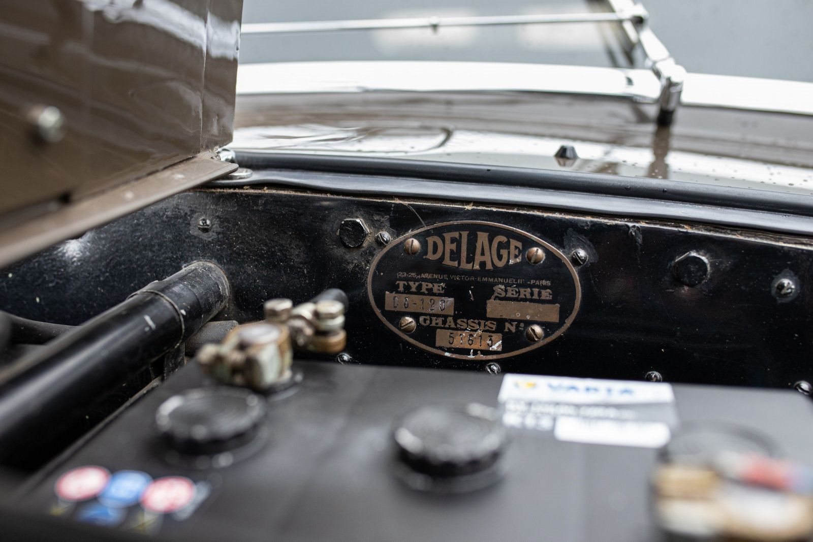 1938 - DELAGE D8 VANVOOREN CABRIOLET, foto 33