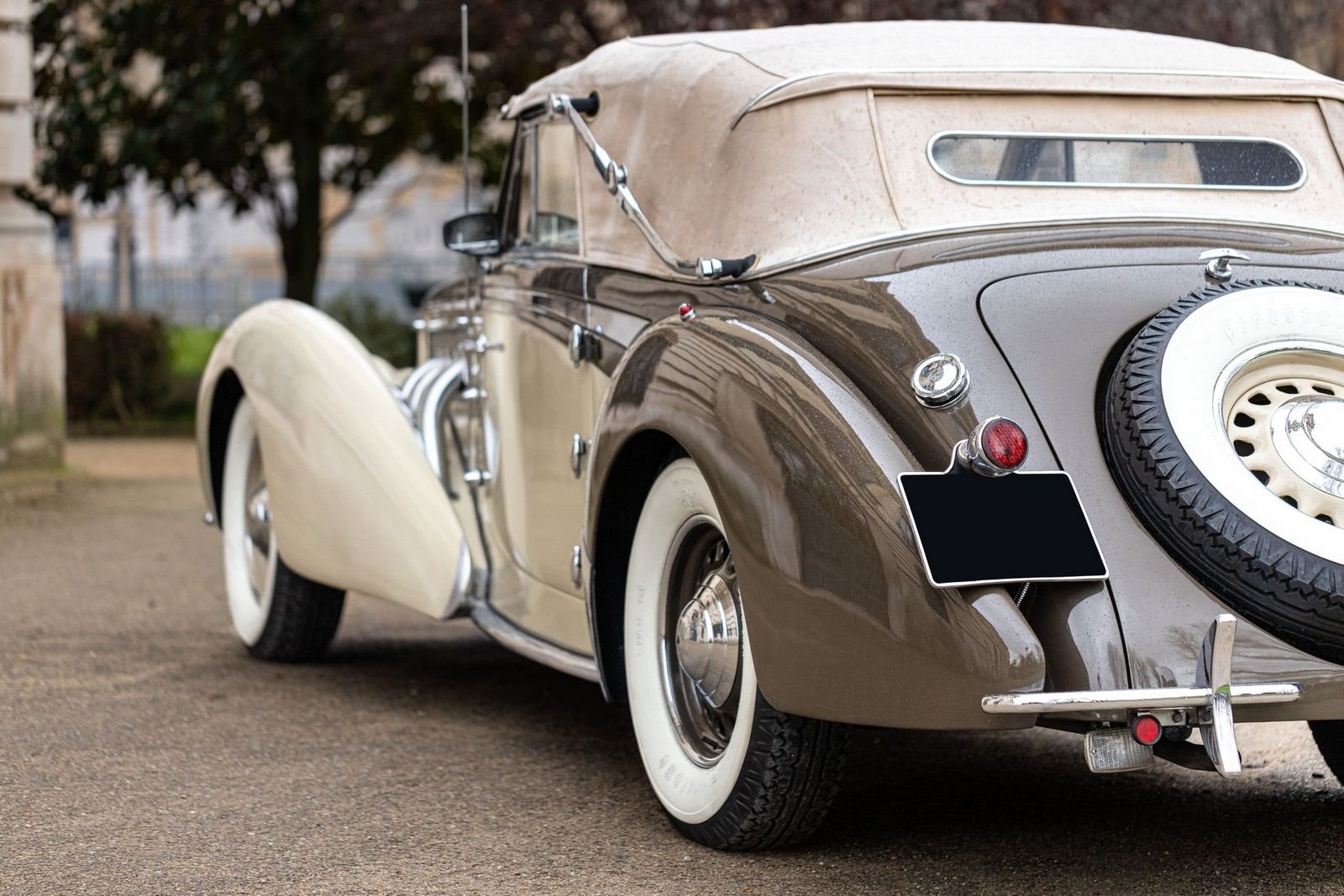 1938 - DELAGE D8 VANVOOREN CABRIOLET, foto 38