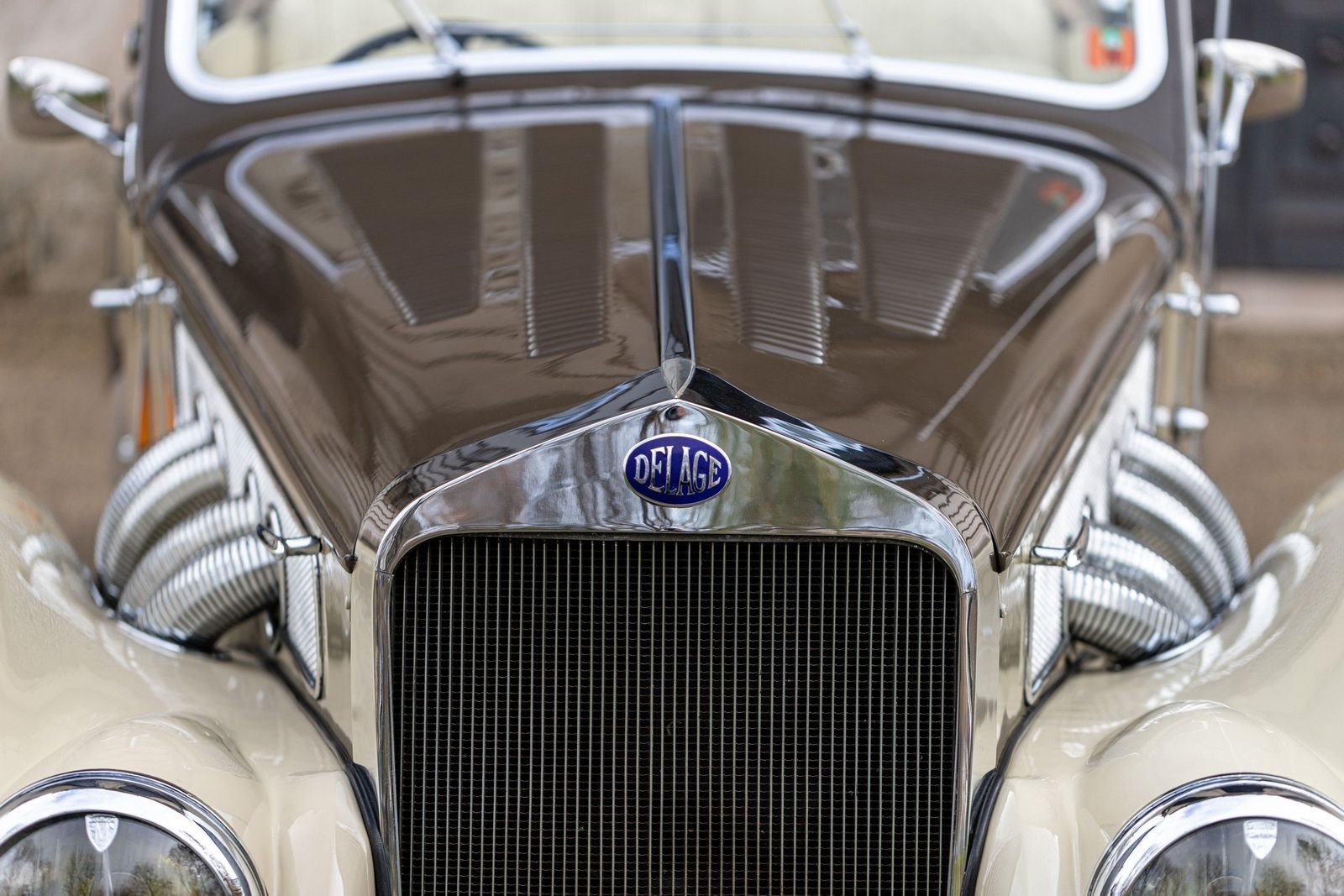 1938 - DELAGE D8 VANVOOREN CABRIOLET, foto 45