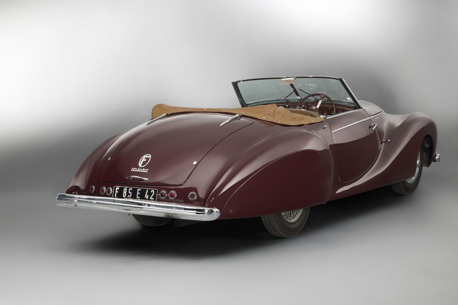 1950 - DELAHAYE 135 MS SAOUTCHIK CABRIOLET, foto 3
