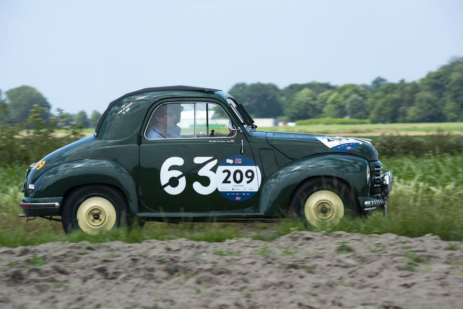 1952 - FIAT 500 C TOPOLINO MILLE MIGLIA, foto 3