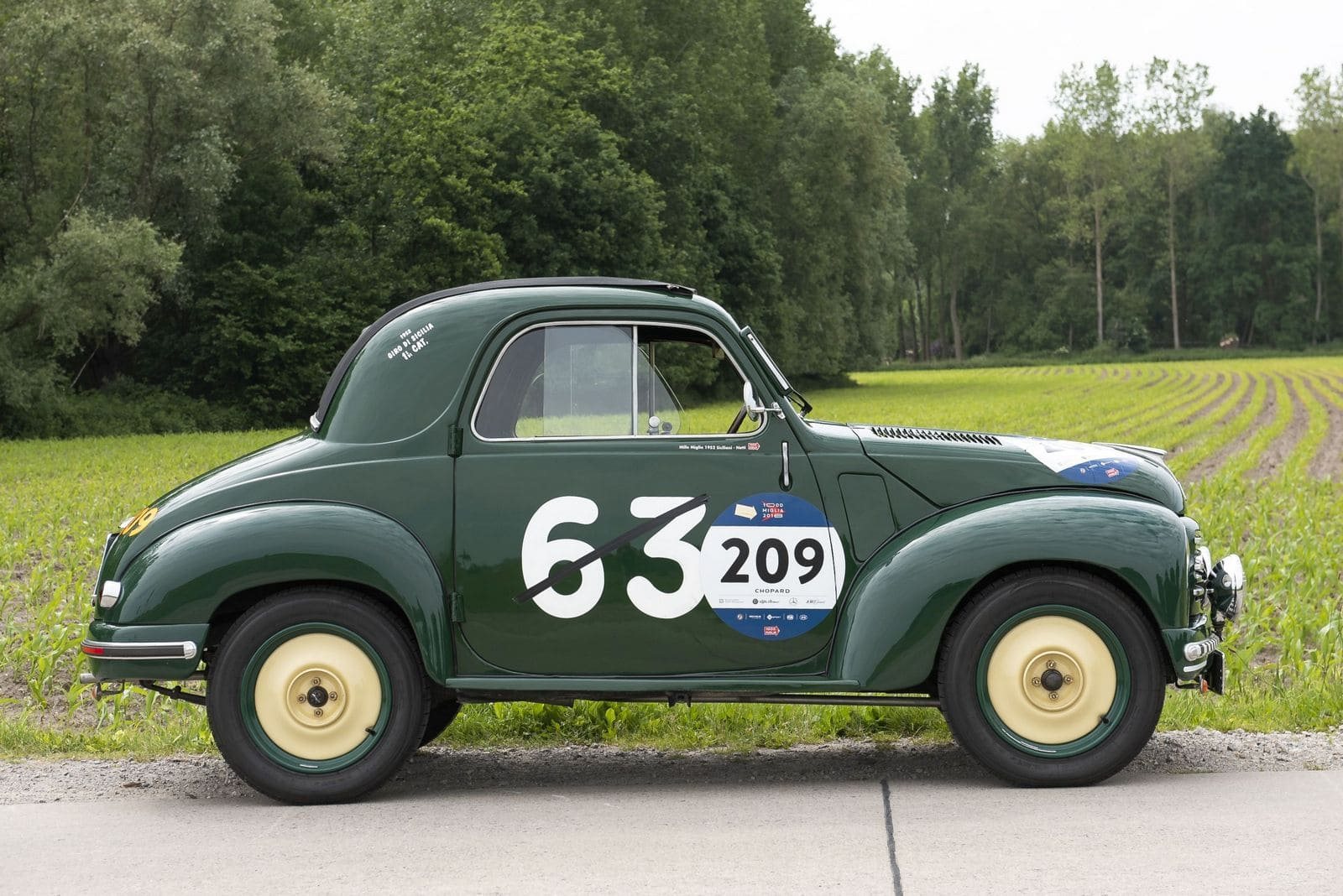 1952 - FIAT 500 C TOPOLINO MILLE MIGLIA, foto 9