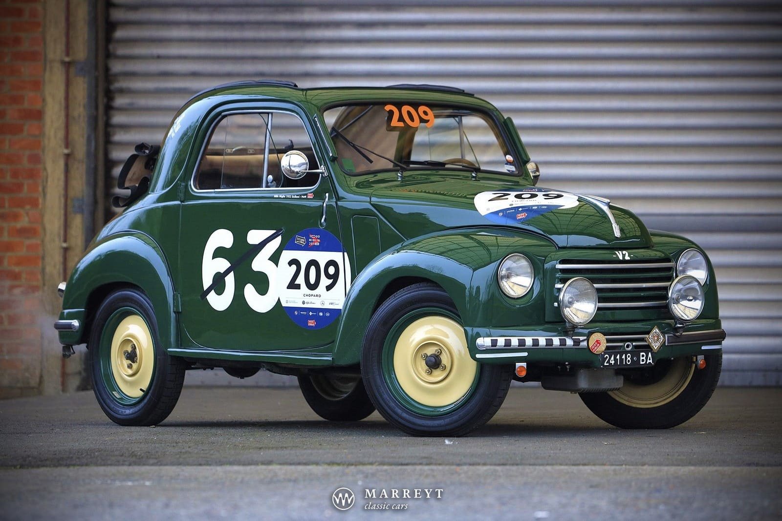 1952 - FIAT 500 C TOPOLINO MILLE MIGLIA, foto 23